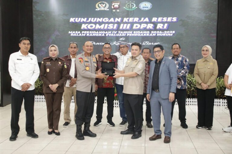 Komisi III DPR Evaluasi Penegakan Hukum di Kalbar