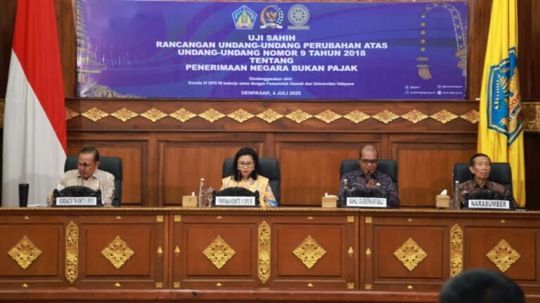 DPD RI Dorong Keadilan Fiskal Daerah Melalui RUU PNBP