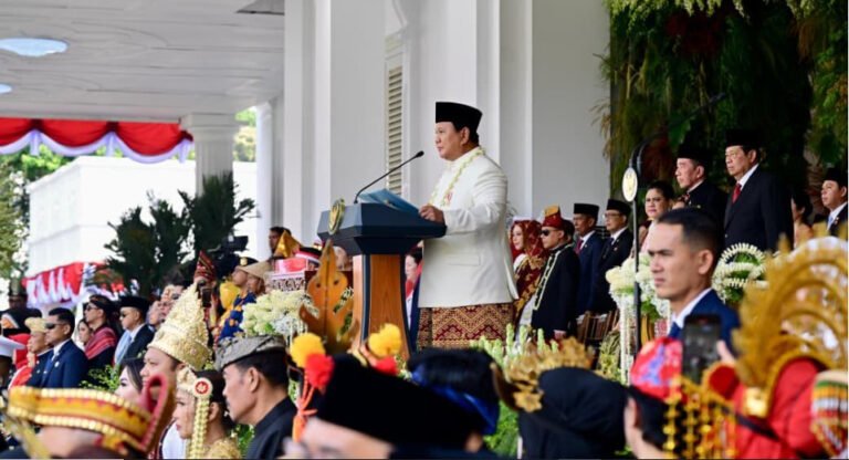 Prabowo Subianto Pimpin Upacara Detik-Detik Proklamasi HUT ke-80 Kemerdekaan RI