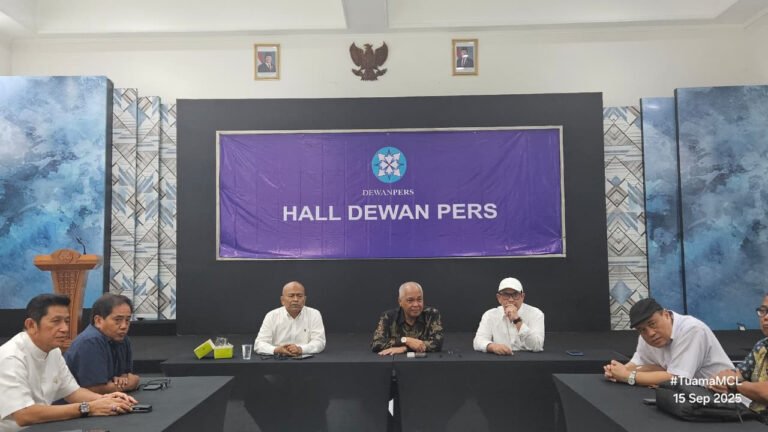 Akhmad Munir Umumkan Susunan Pengurus Lengkap PWI Pusat 2025–2030