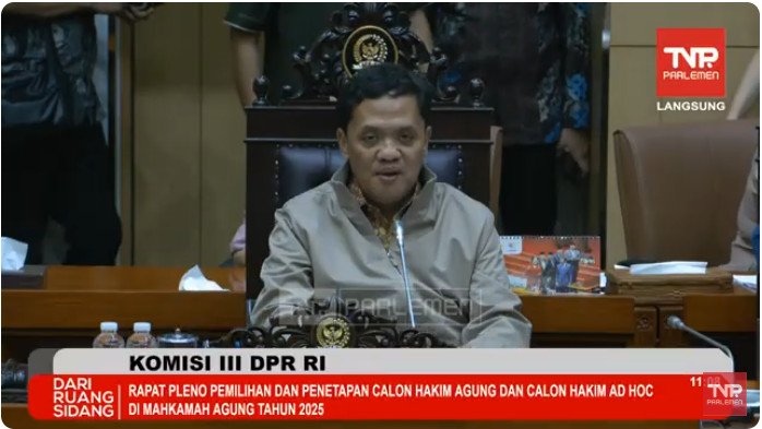 Komisi III DPR Setujui 9 Hakim Agung dan 1 Hakim Ad Hoc HAM
