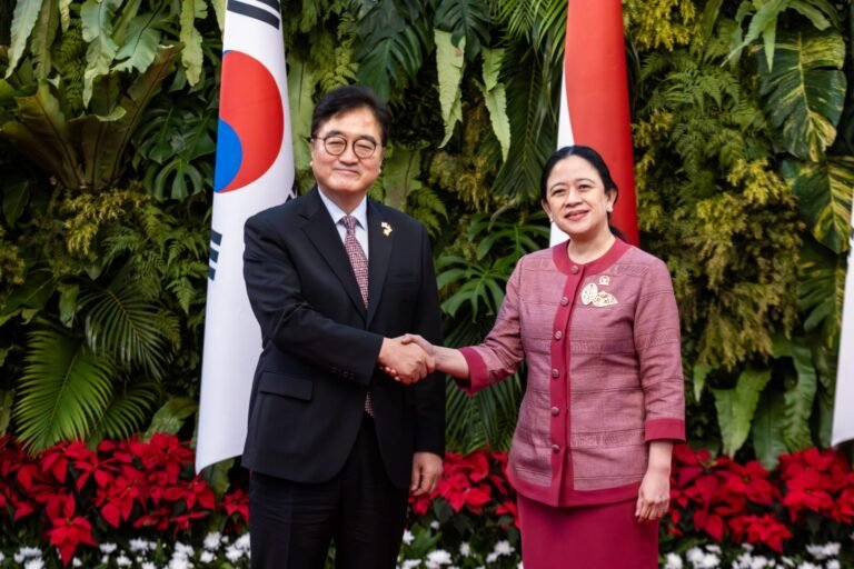 Bertemu Ketua Parlemen Korsel, Puan Sampaikan Terima Kasih untuk Penghargaan Bagi PMI Sugianto