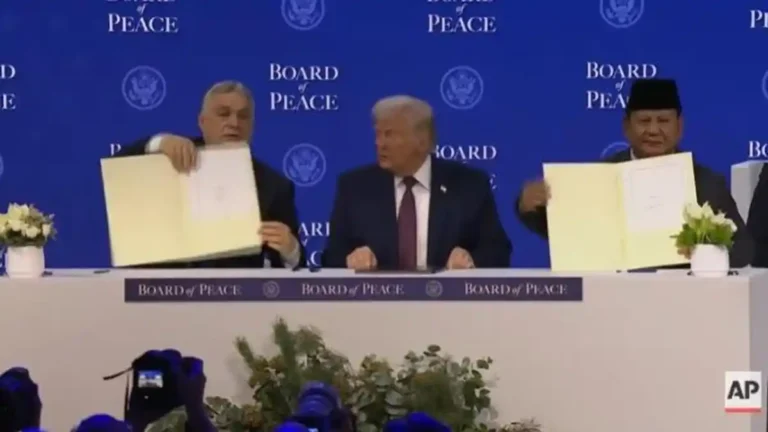 Indonesia Gabung Dewan Perdamaian Trump