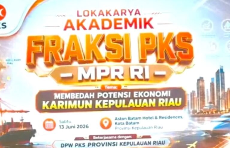 Ketua Fraksi PKS MPR RI Tifatul Sembirig Sampaikan Gagasan Konsep “Ekonomi Utara”
