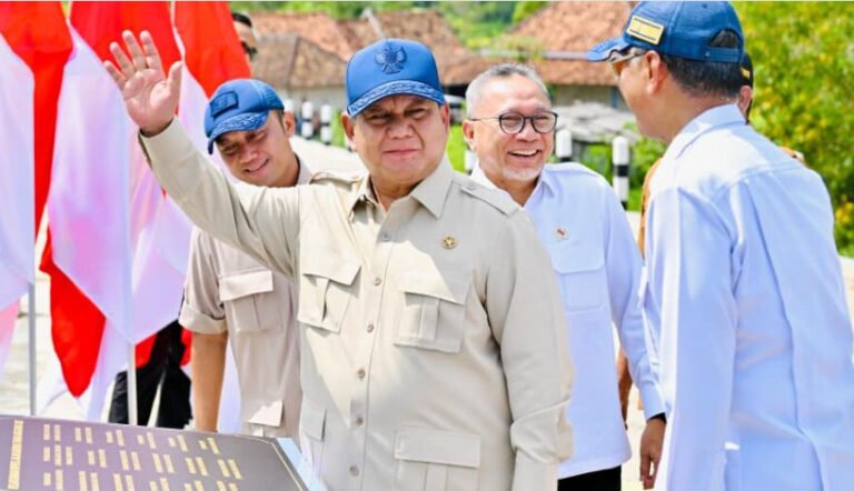 Prabowo: Infrastruktur Jalan adalah Fondasi Ketahanan Pangan dan Energi