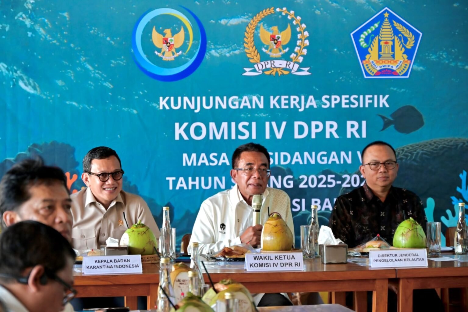 Soroti Prioritas Anggaran KKP, Wakil Ketua Komisi IV DPR: Konservasi Terumbu Karang Bali Perlu Diperkuat