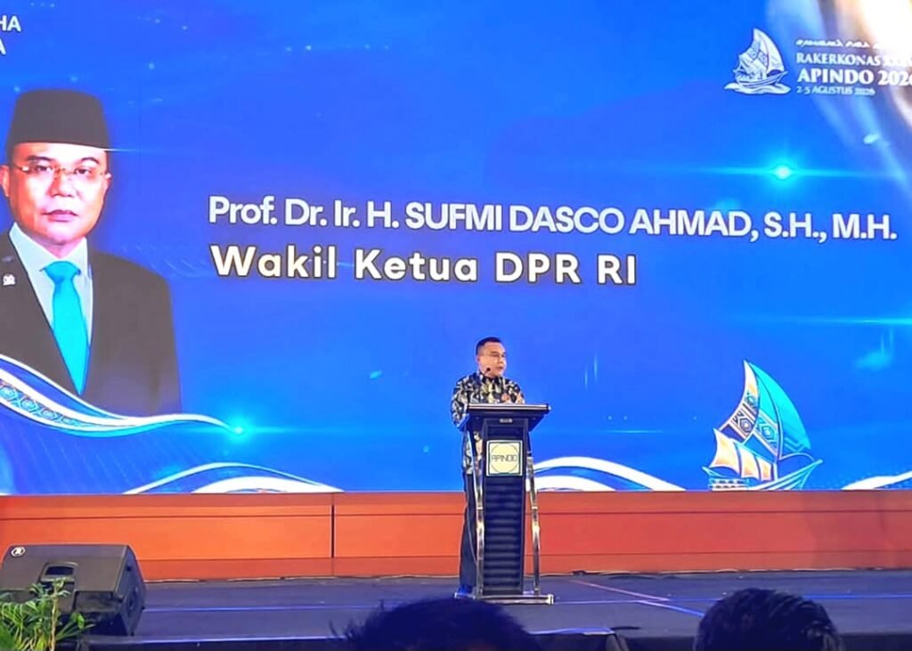 Rakerkonas XXXV APINDO 2026, Dasco: DPR Terus Mendorong Iklim Usaha Sehat Demi Kepercayaan Investor
