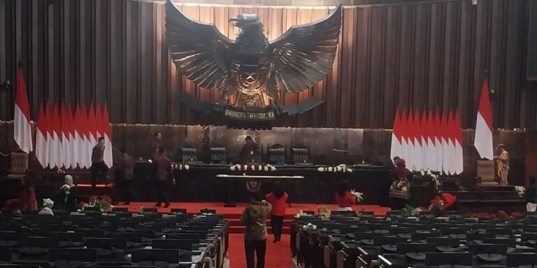 Plt Sekjen DPR RI: Persiapan Sidang Tahunan MPR dan Sidang Bersama Capai 90 Persen