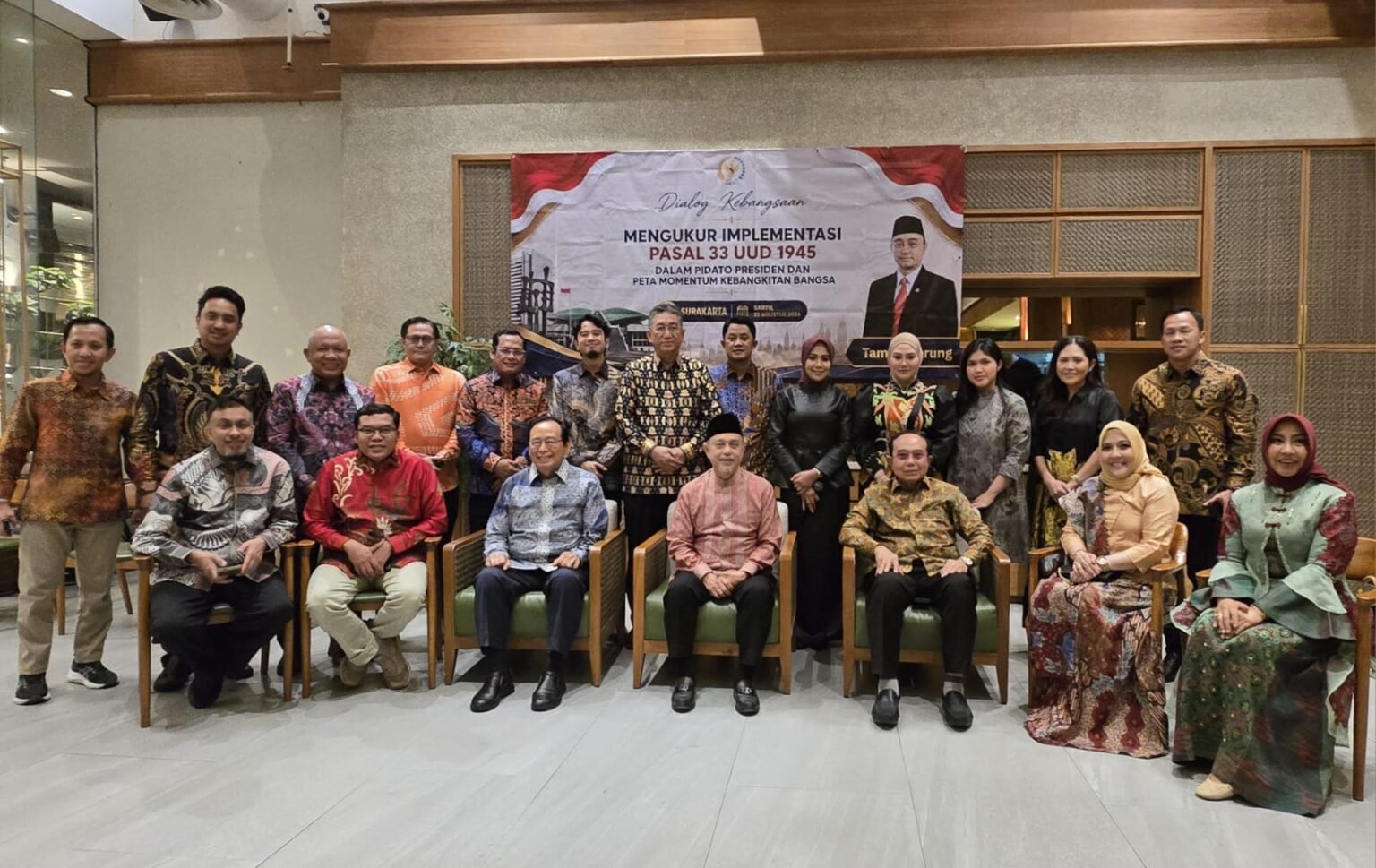 Tindaklanjuti Pidato Prabowo, Tamsil Linrung dan Senator DPD Mulai Diskusikan Implementasi Pasal 33 UUD NRI 1945