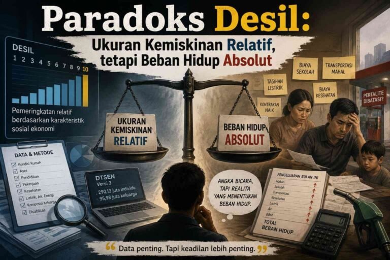 Kemensos Dan BPS Serta Celios Bahas Polemik Desil