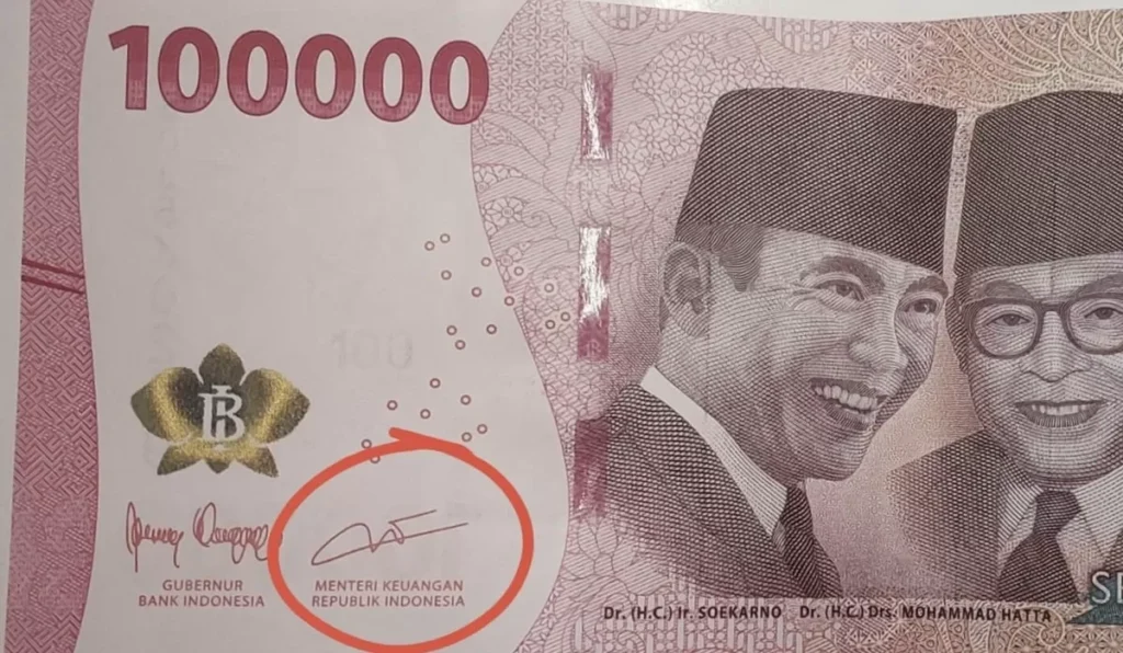 Uang Rp100 Ribu Th 2026 Tandatangan Purbaya – Perry Diburu
