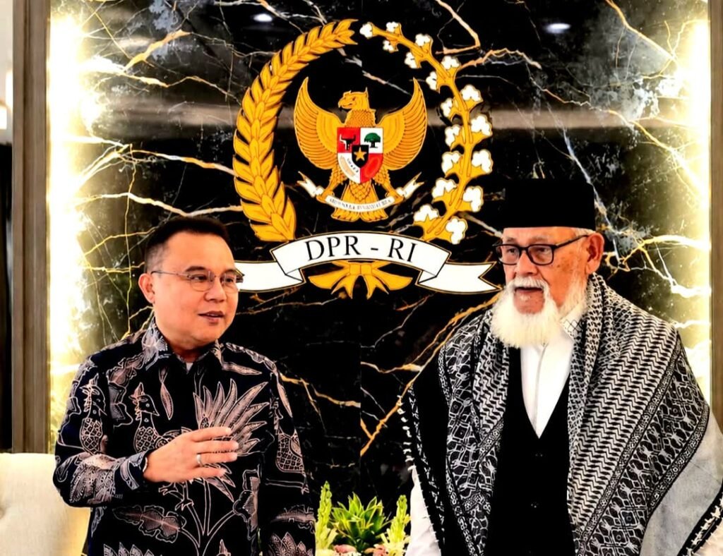 Dasco Terima Kunjungan dan Aspirasi Tokoh Ulama Aceh Nuruzzahri Yahya