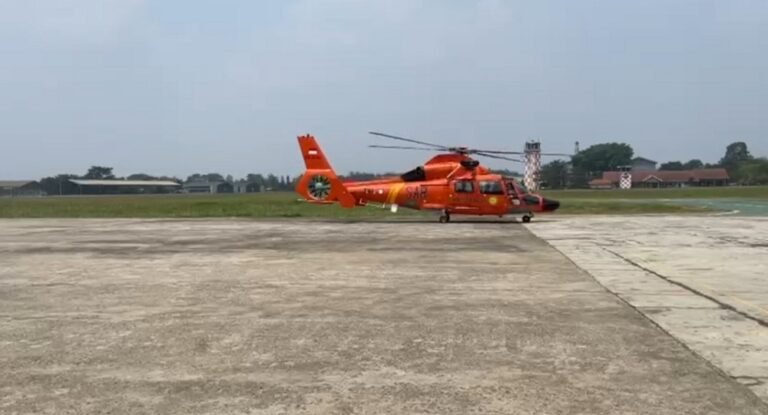 Hari Ke-5, Helikopter Basarnas Dikerahkan Mencari 5 Jurnalis Yang Hilang Di Sekitar GAK