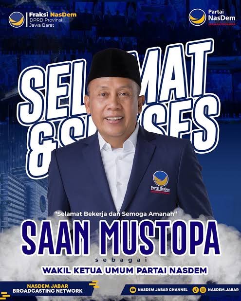 Saan Mustofa Respon Pidato AHY Soal Kekuasaan Jangan Saling Tafsir Di Internal Koalisi