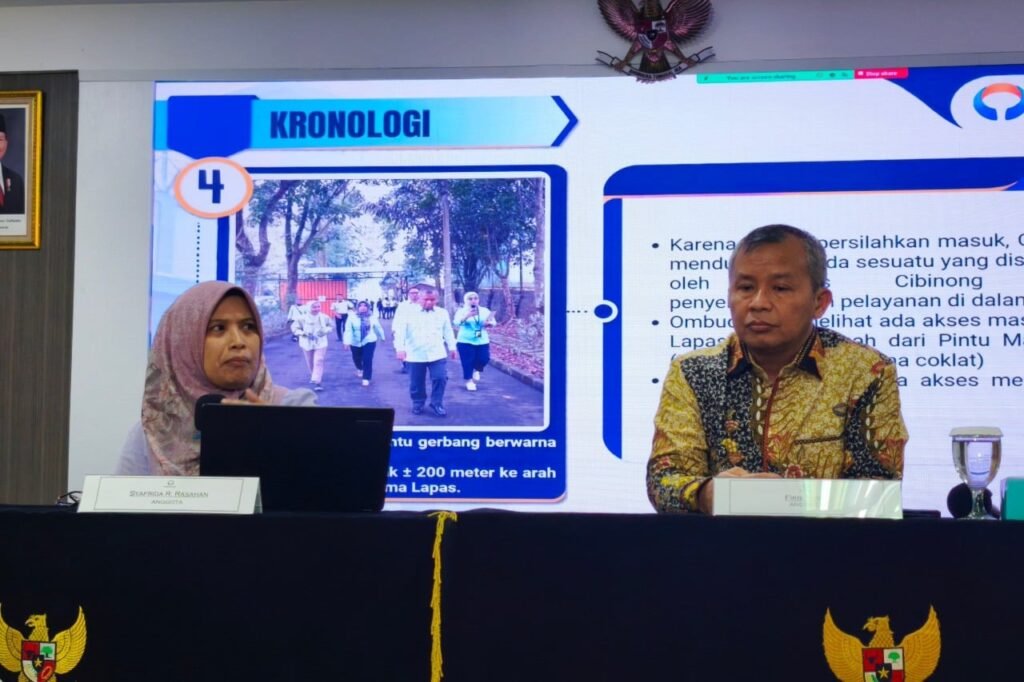 Ombudsman Ungkap Kronologi Temuan Fasilitas Mewah Di Lapas Cibinong