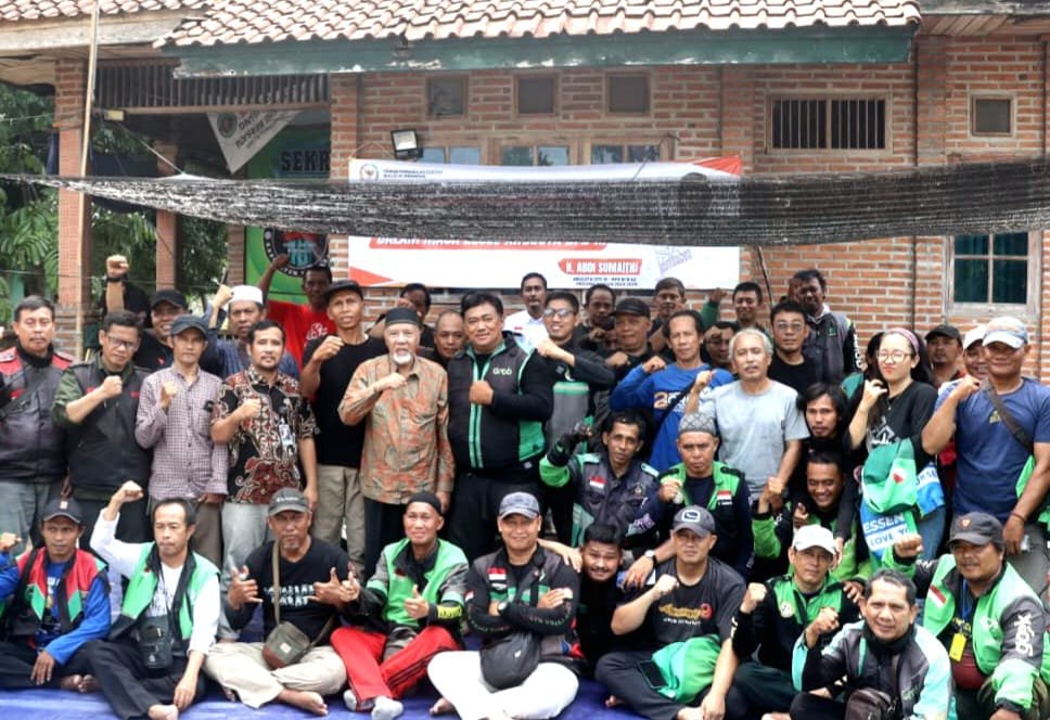 Senator Abdi Sumaithi Siap Perjuangkan Aspirasi Ojol Kabupaten Tangerang di Senayan