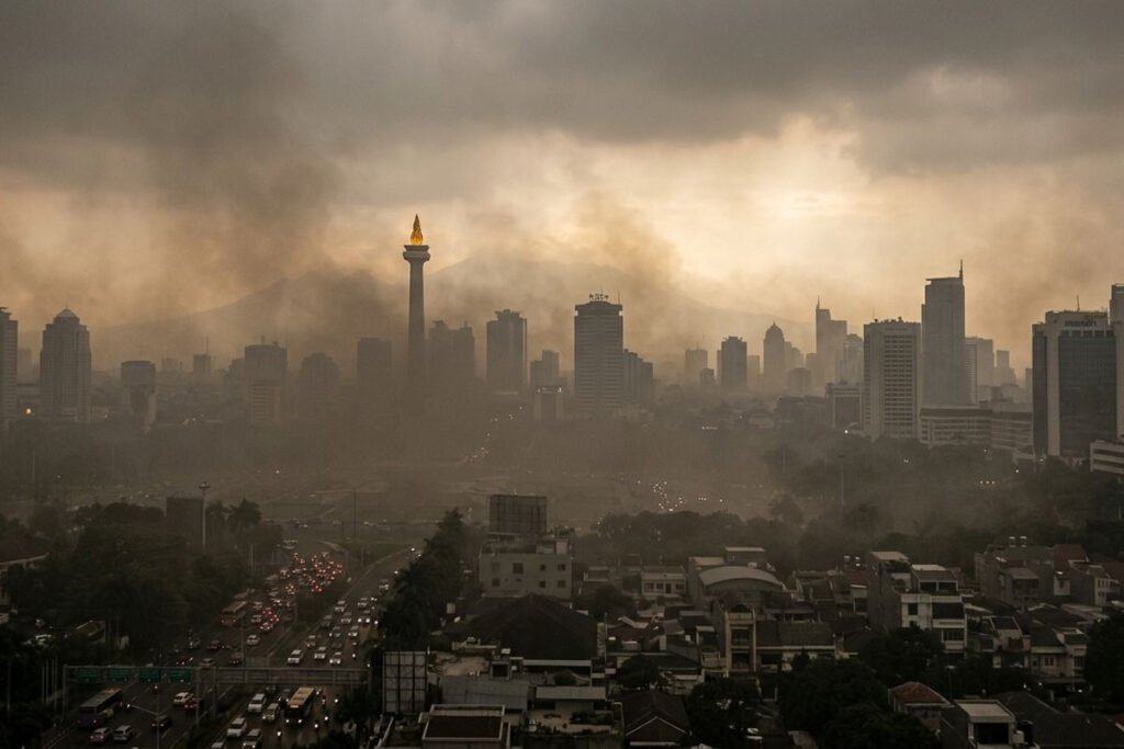 BMKG: Asap Karhutla Sudah Sampai ke Atmosfer Jakarta, Banten dan Jabar