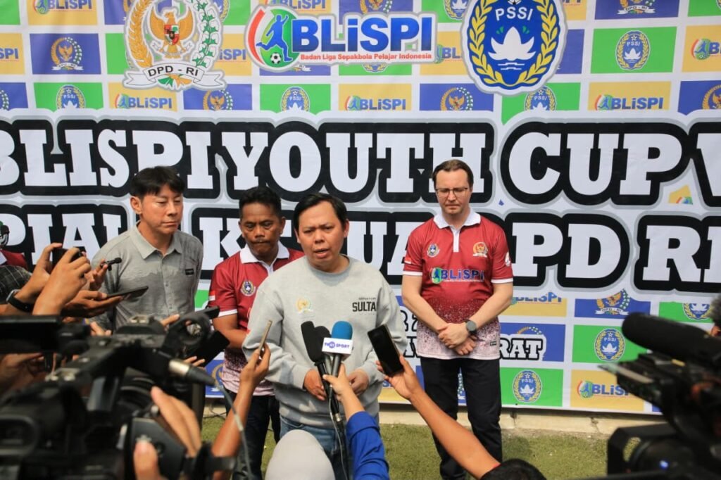 Ketua DPD RI Buka BLISPI Youth Cup V, Berharap Lahir Bintang Sepak Bola dari Daerah