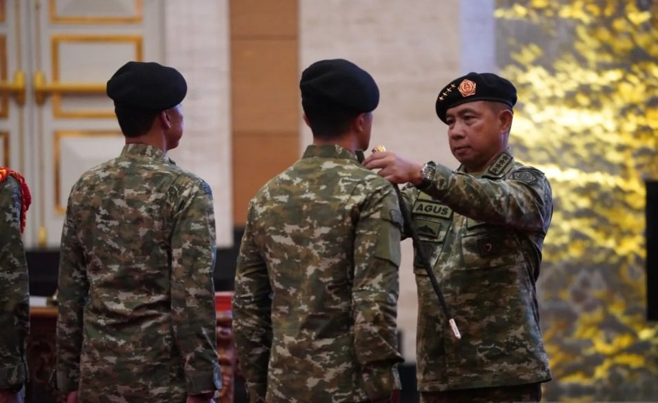 Panglima TNI Mutasi 4 Letjend TNI Koppasus Ahli Tempur